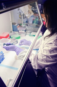 Woman in Lab